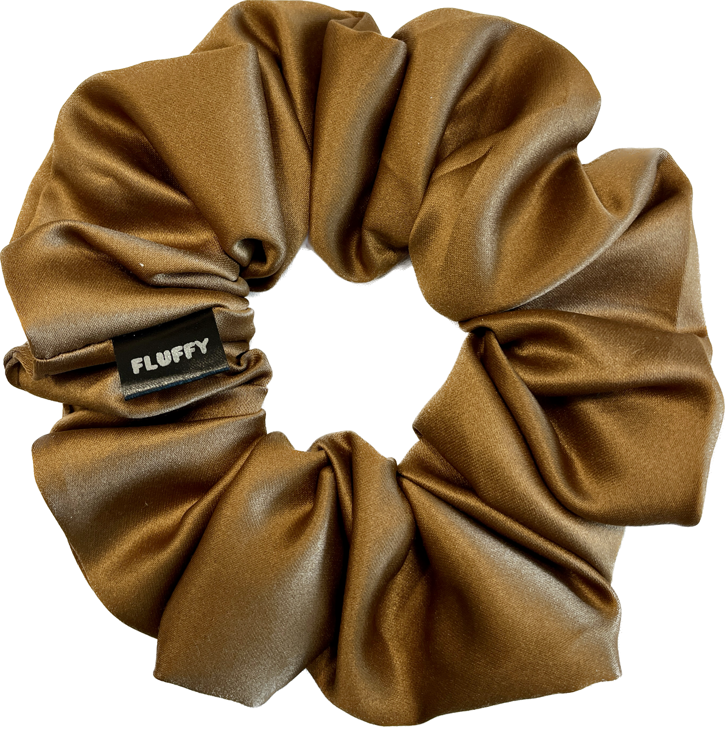 Copper Satin Scrunchie