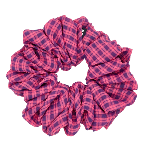 Cotton Candy Polyester Scrunchie