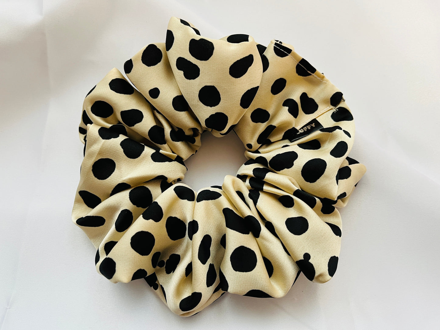 You are seeing our satin scrunchies in 3 sizes.. The sizes of our Satin Scrunchies are Large, Medium and Mini. Simply select the size you want in the drop down menu and add them to the card. Our Satin Scrunchies are perfect for all hair types and every person. We have multiple colors and sizes available