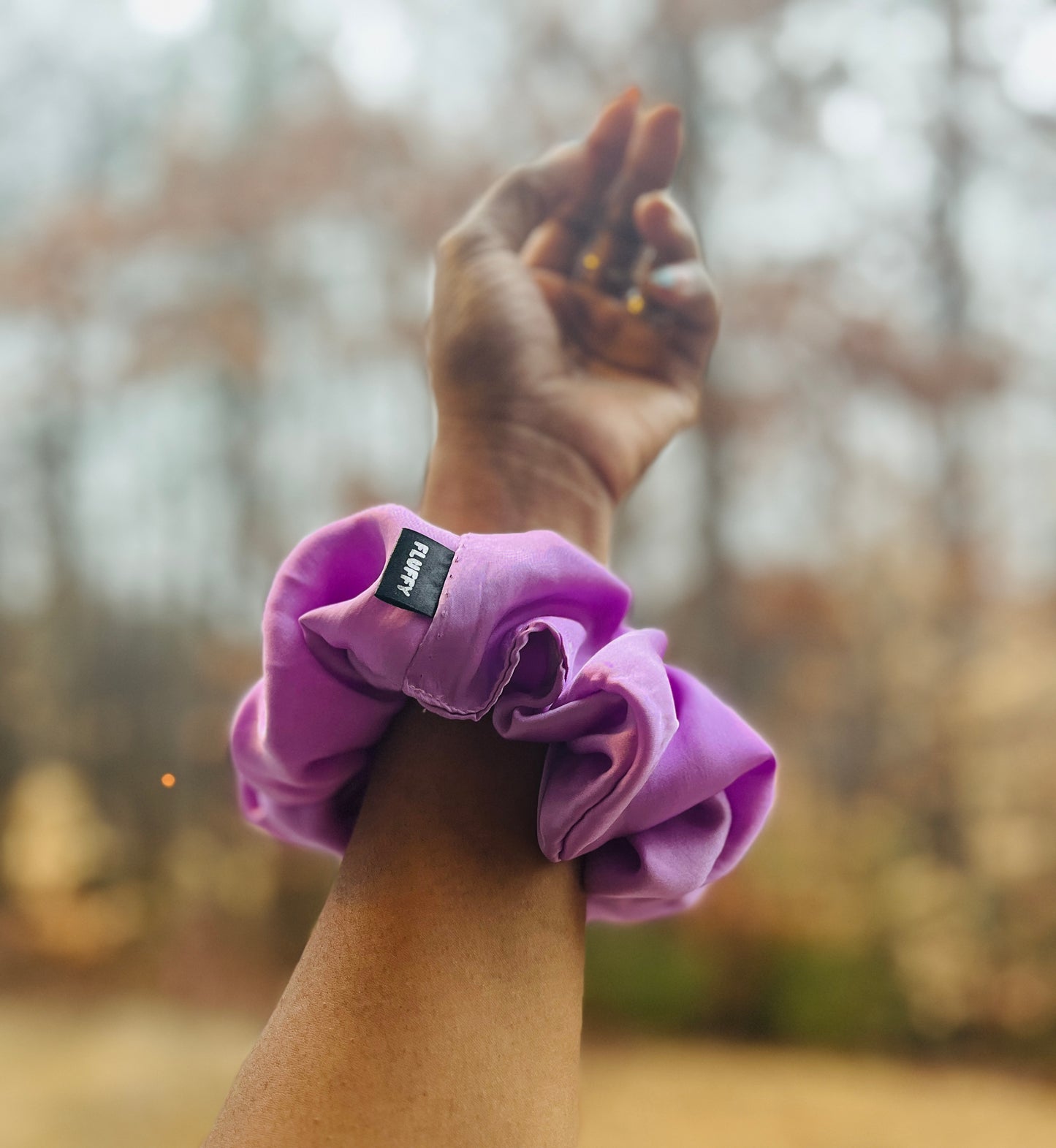 You are seeing our satin scrunchies in 3 sizes..  The sizes of our Satin Scrunchies are Large, Medium and Mini.  Simply select the size you want in the drop down menu and add them to the card.   Our Satin Scrunchies are perfect for all hair types and every person. We have multiple colors and sizes available