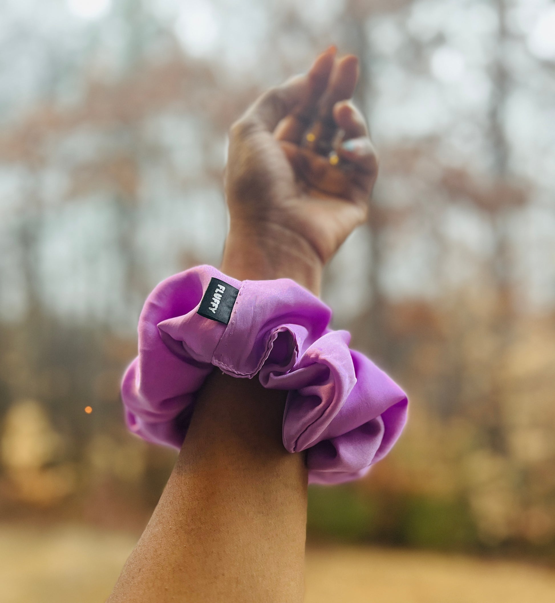 You are seeing our satin scrunchies in 3 sizes..  The sizes of our Satin Scrunchies are Large, Medium and Mini.  Simply select the size you want in the drop down menu and add them to the card.   Our Satin Scrunchies are perfect for all hair types and every person. We have multiple colors and sizes available