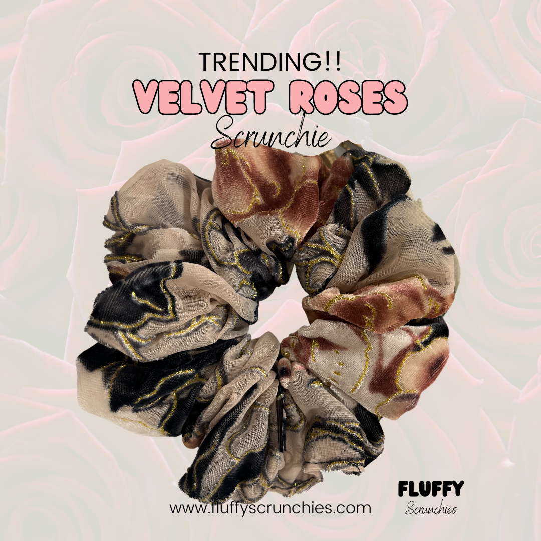 Velvet Roses Velvet Scrunchie