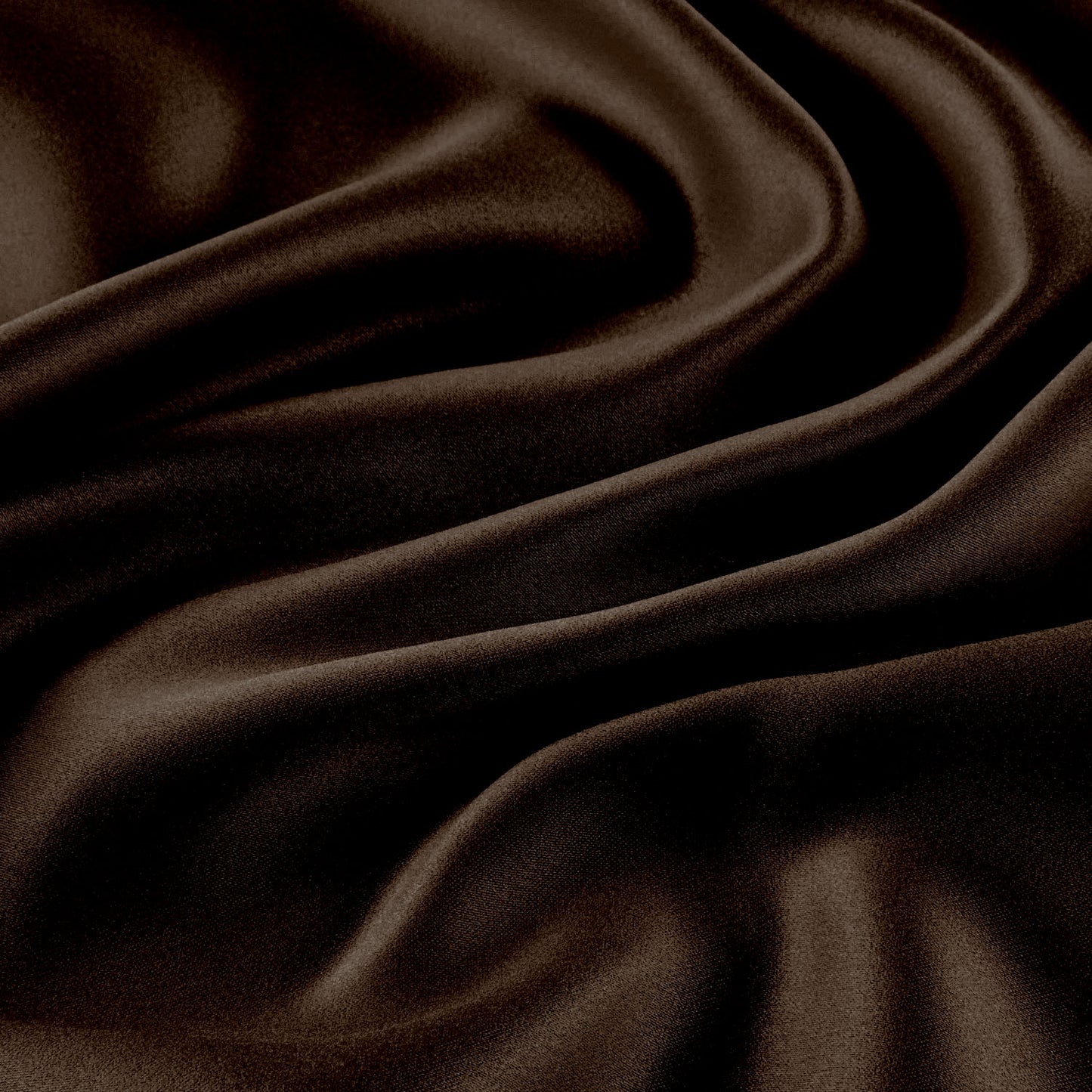 Dark Chocolate Satin Scrunchie